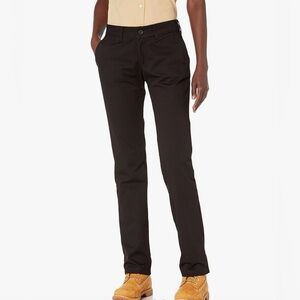 Dickies Women's Straight Flex Twill Pant size 2 NWT